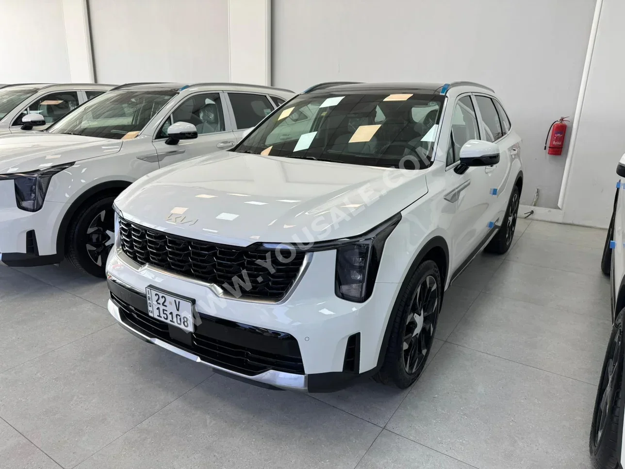 كيا  سورينتو  3.5  2025  اتوماتيك  0 كم  6 سلندر  دفع رباعي  اس يو في  أبيض  بنزين