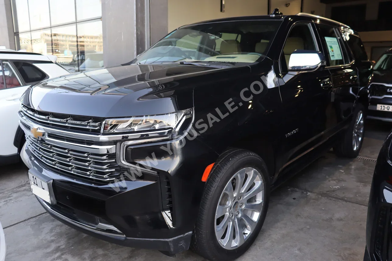 Chevrolet Tahoe Premier 2023 Automatic 20,000 km 8 Cylinder 4WD SUV Black Gasoline