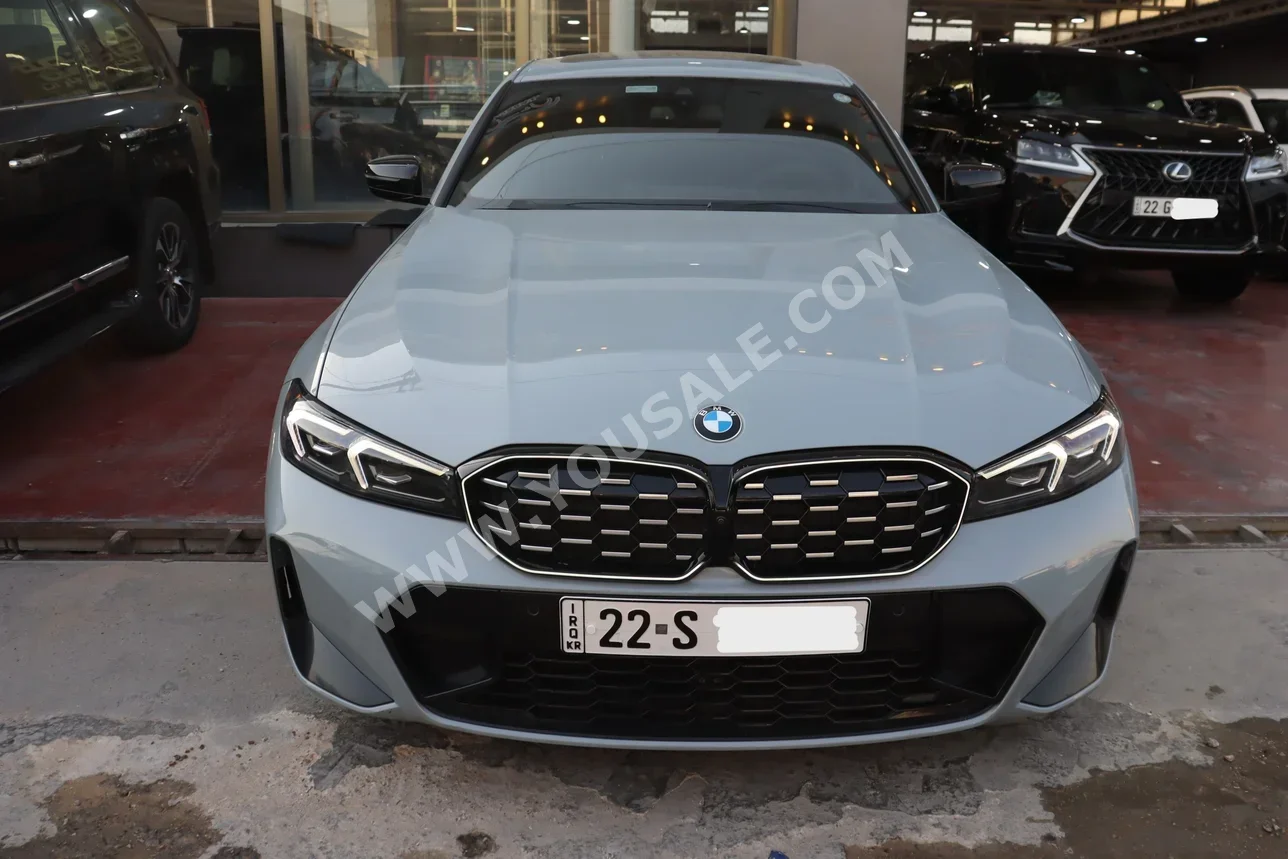 بي ام دبليو  الفئة - الثالثة  330i  2023  اتوماتيك  24,000 كم  4 سلندر  دفع خلفي  سيدان  فضي  بنزين