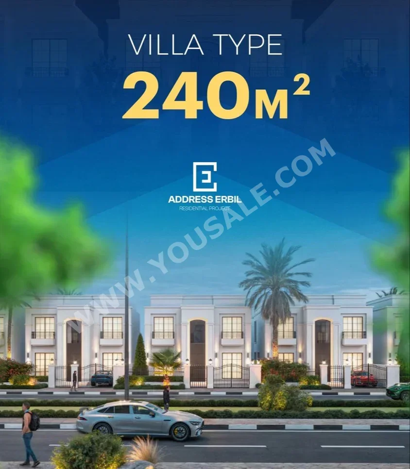 Compound - Semi Furnished - Erbil - Erbil - 4 Bedrooms