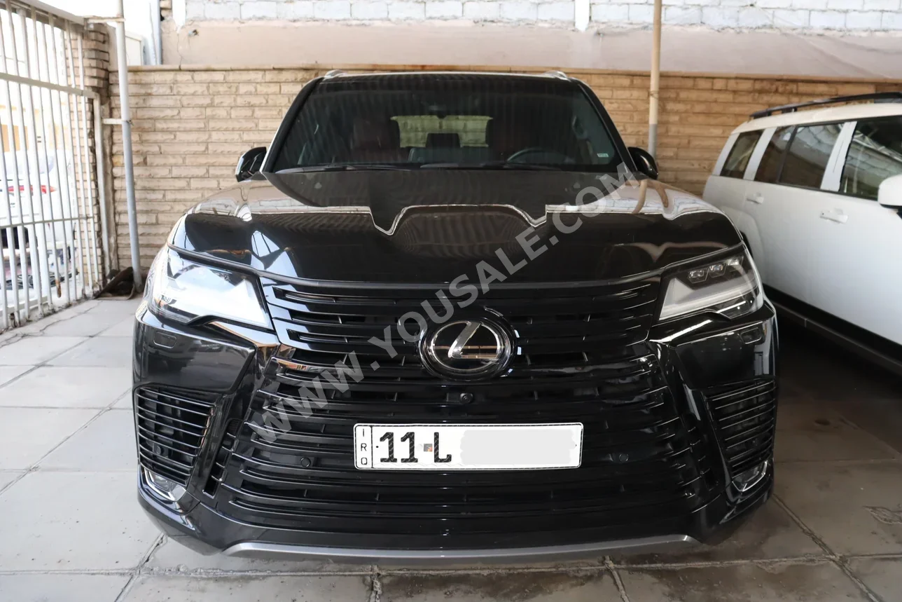 لكزس  ال اكس  600  2024  اتوماتيك  20,000 كم  6 سلندر  دفع رباعي  اس يو في  أسود  بنزين