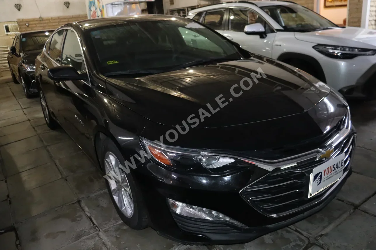 شفروليه  ماليبو  ال تي  2023  اتوماتيك  40,000 كم  4 سلندر  دفع أمامي  سيدان  أسود  بنزين