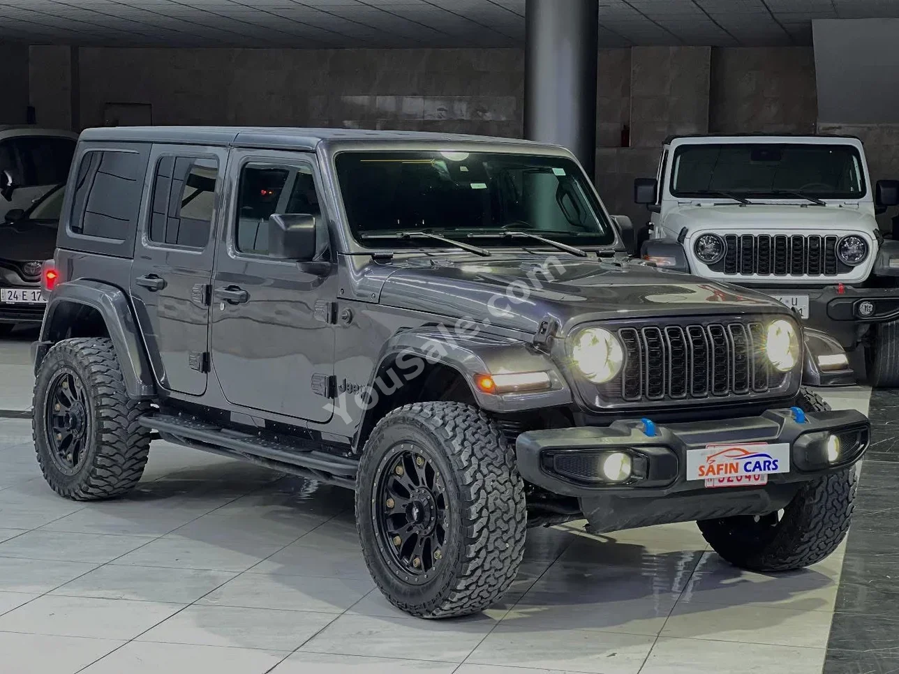 Jeep Wrangler 2024 Automatic 55,000 km 6 Cylinder 4WD SUV Black Gasoline