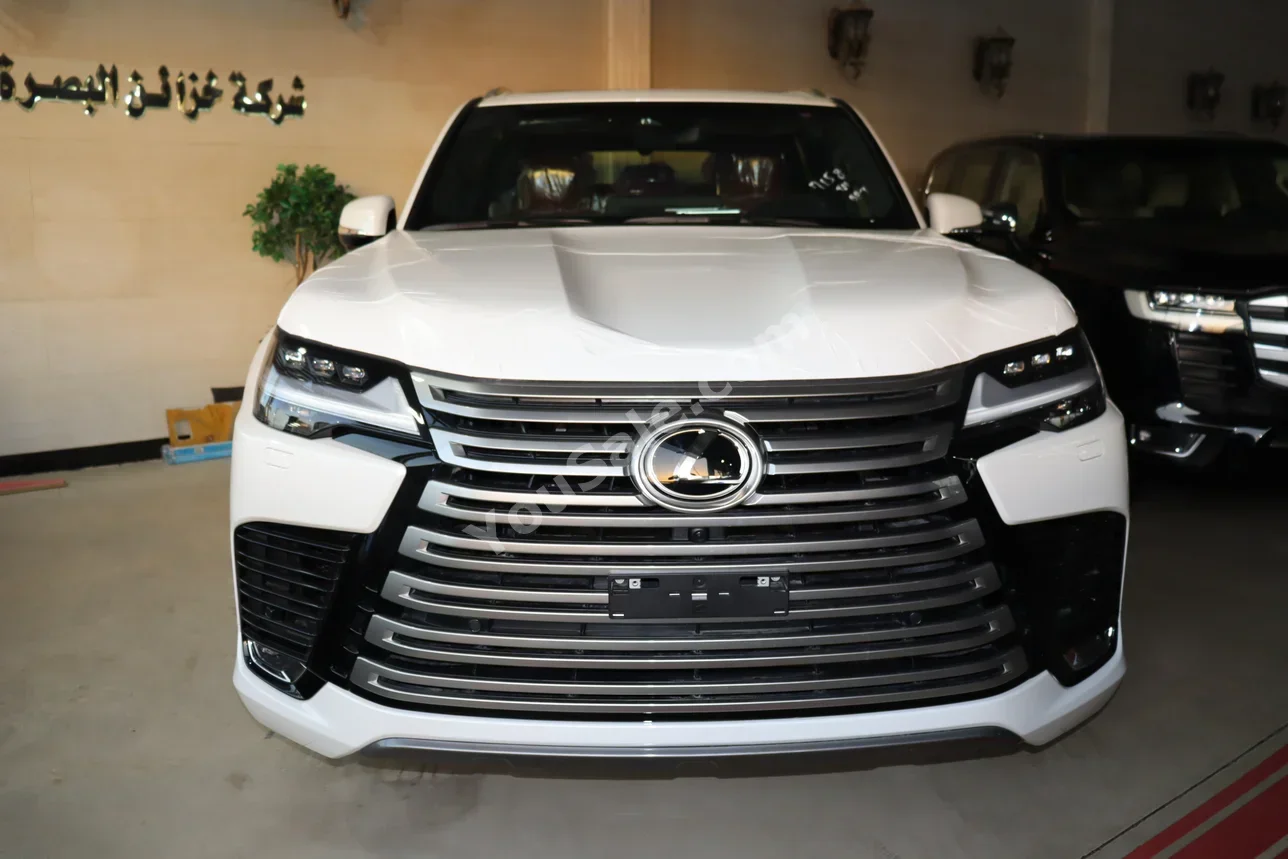 لكزس ال اكس 600 2025 اتوماتيك 0 كم 6 سلندر دفع رباعي اس يو في أبيض بنزين