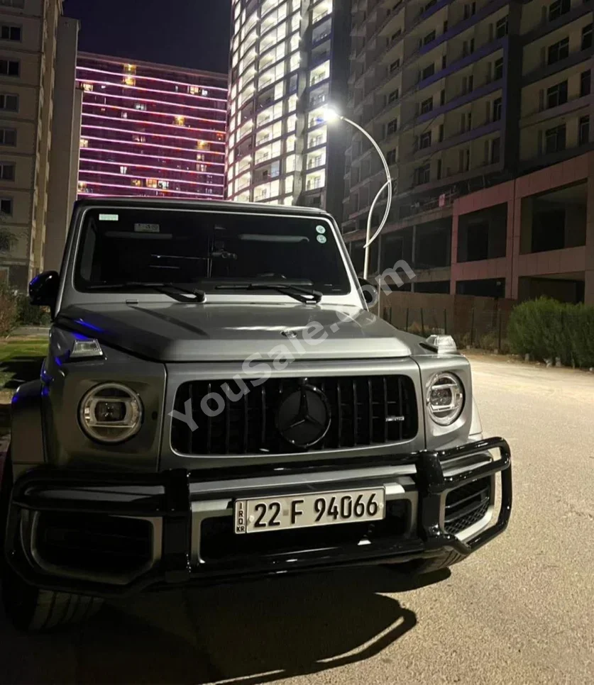 مرسيدس - بنز  جي - كلاس  63 AMG  2019  اتوماتيك  62,000 كم  8 سلندر  دفع رباعي  اس يو في  فضي  بنزين