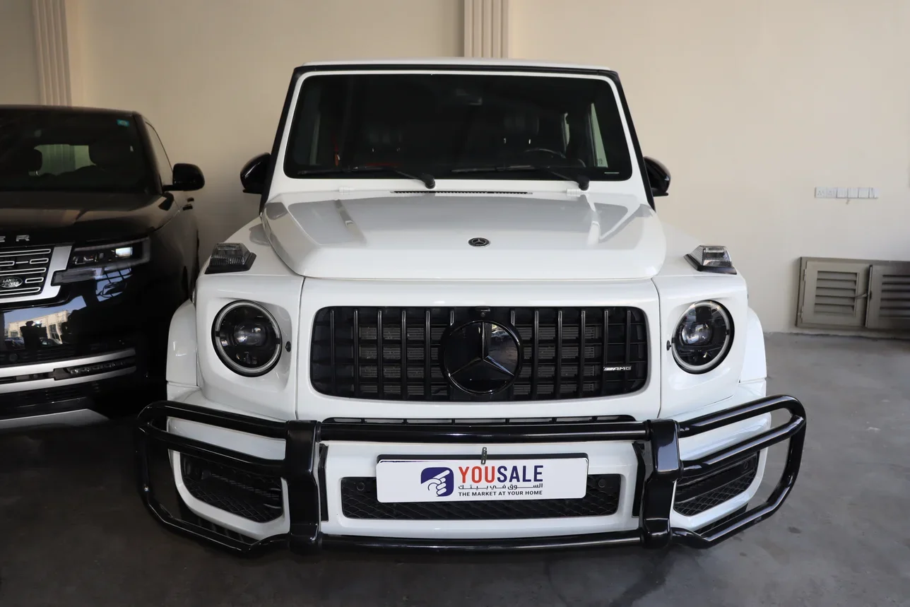 مرسيدس - بنز جي - كلاس 63 AMG 2019 اتوماتيك 92,000 كم 8 سلندر دفع كلي مستمر اس يو في أبيض بنزين