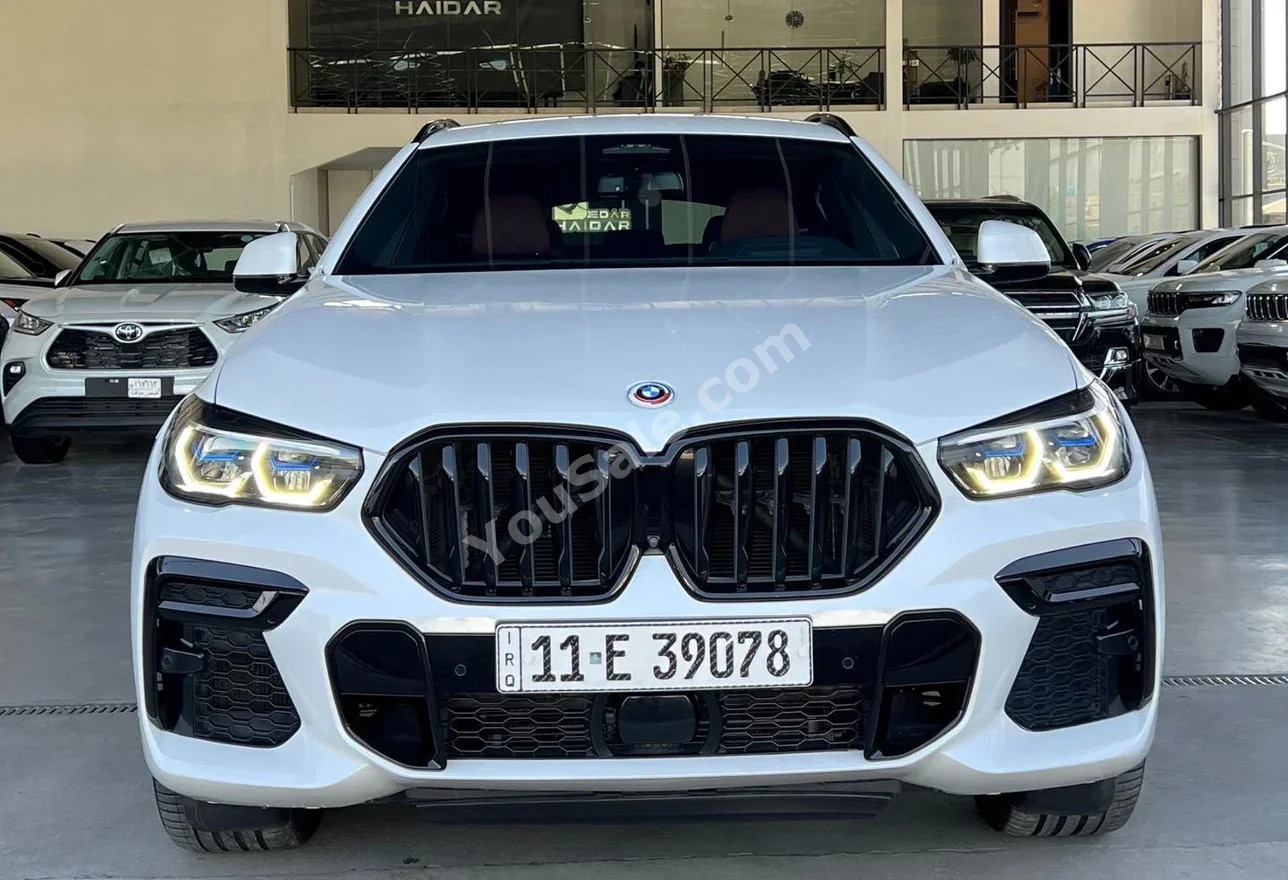 بي ام دبليو الفئة - اكس 6 2023 اتوماتيك 71,000 كم 6 سلندر دفع كلي مستمر اس يو في أبيض بنزين