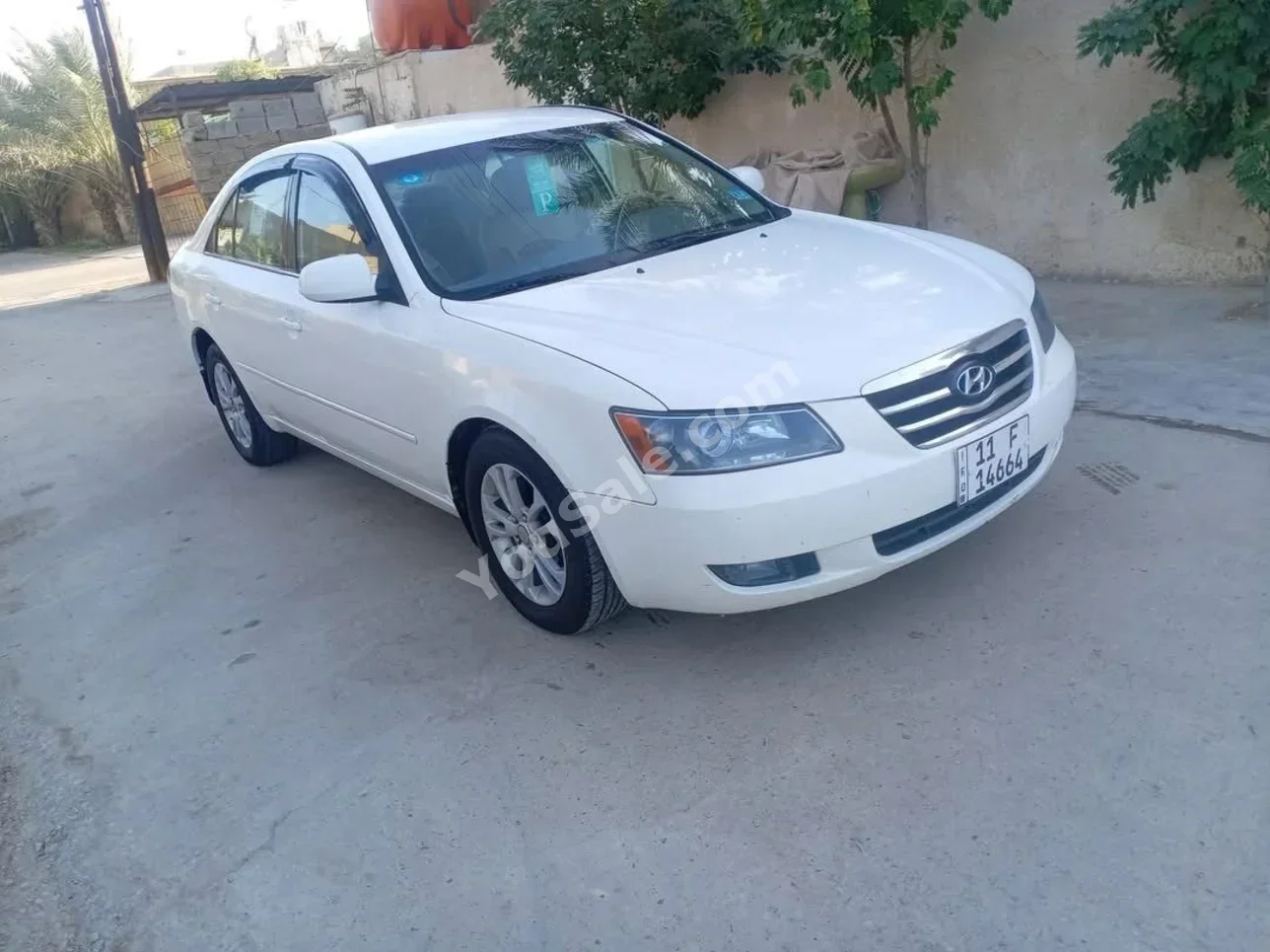 Hyundai Sonata 2008 Automatic 160,000 km 4 Cylinder FWD Sedan White Gasoline