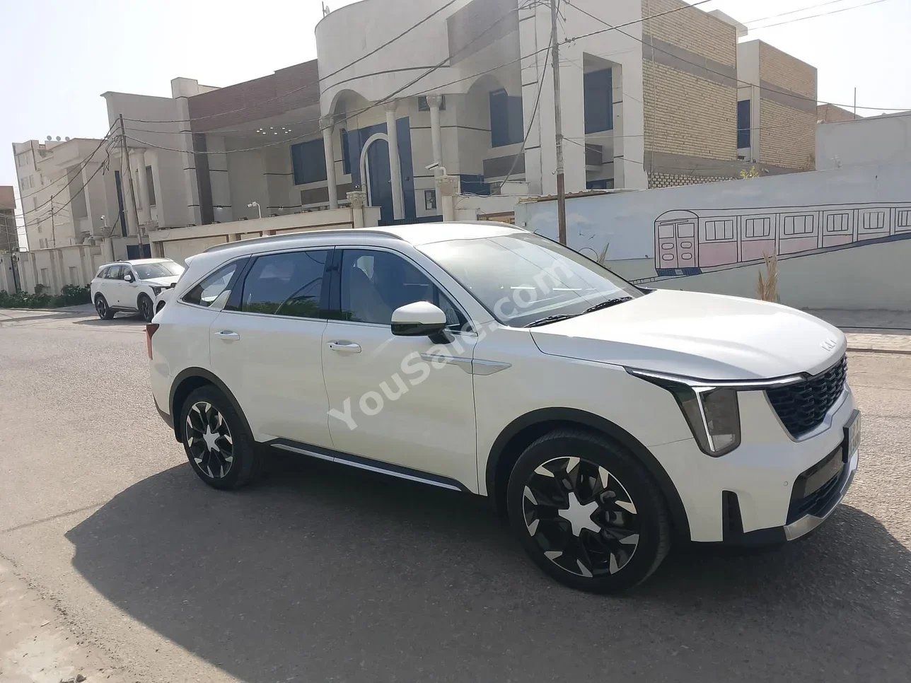 Kia  Sorento  2025  Automatic  8,000 km  6 Cylinder  4WD  SUV  White  Gasoline