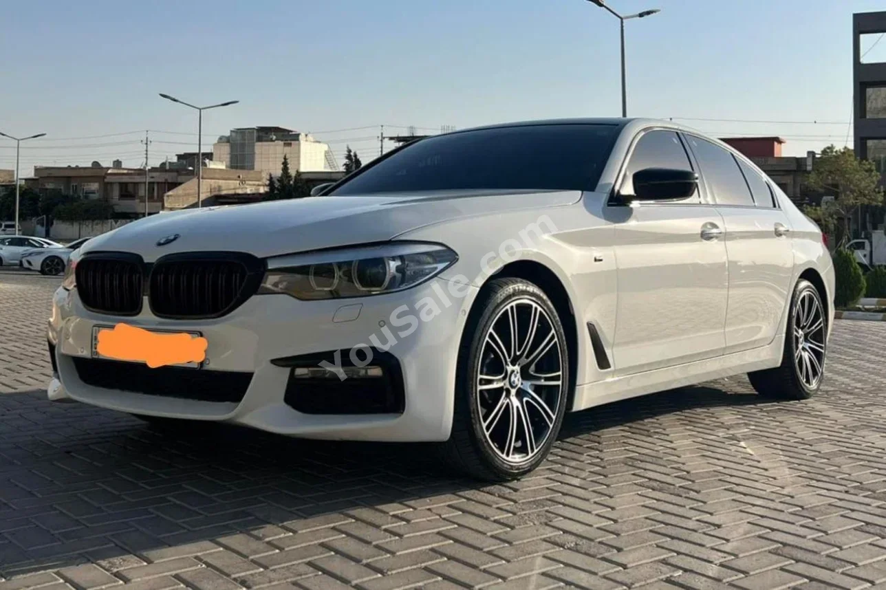 BMW  5-Series  530i  2018  Automatic  105,000 km  4 Cylinder  RWD  Sedan  White  Gasoline