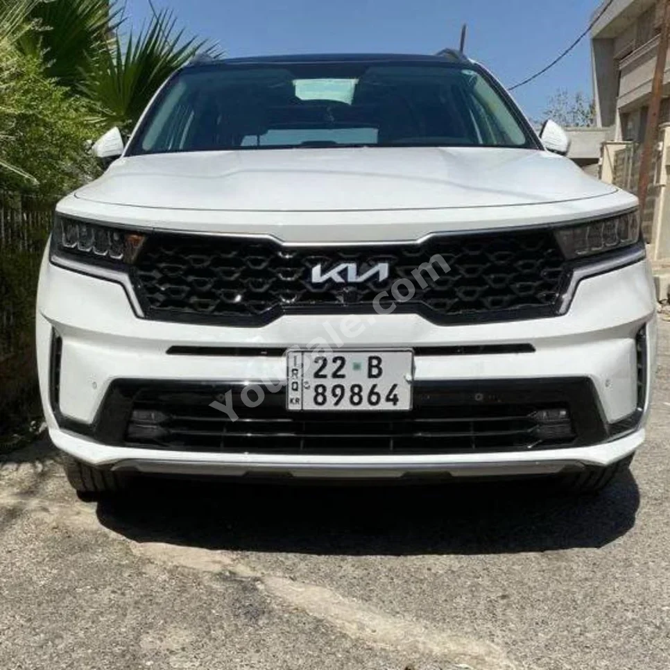 Kia Sorento 2023 Automatic 6,000 km 6 Cylinder 4WD SUV White Gasoline