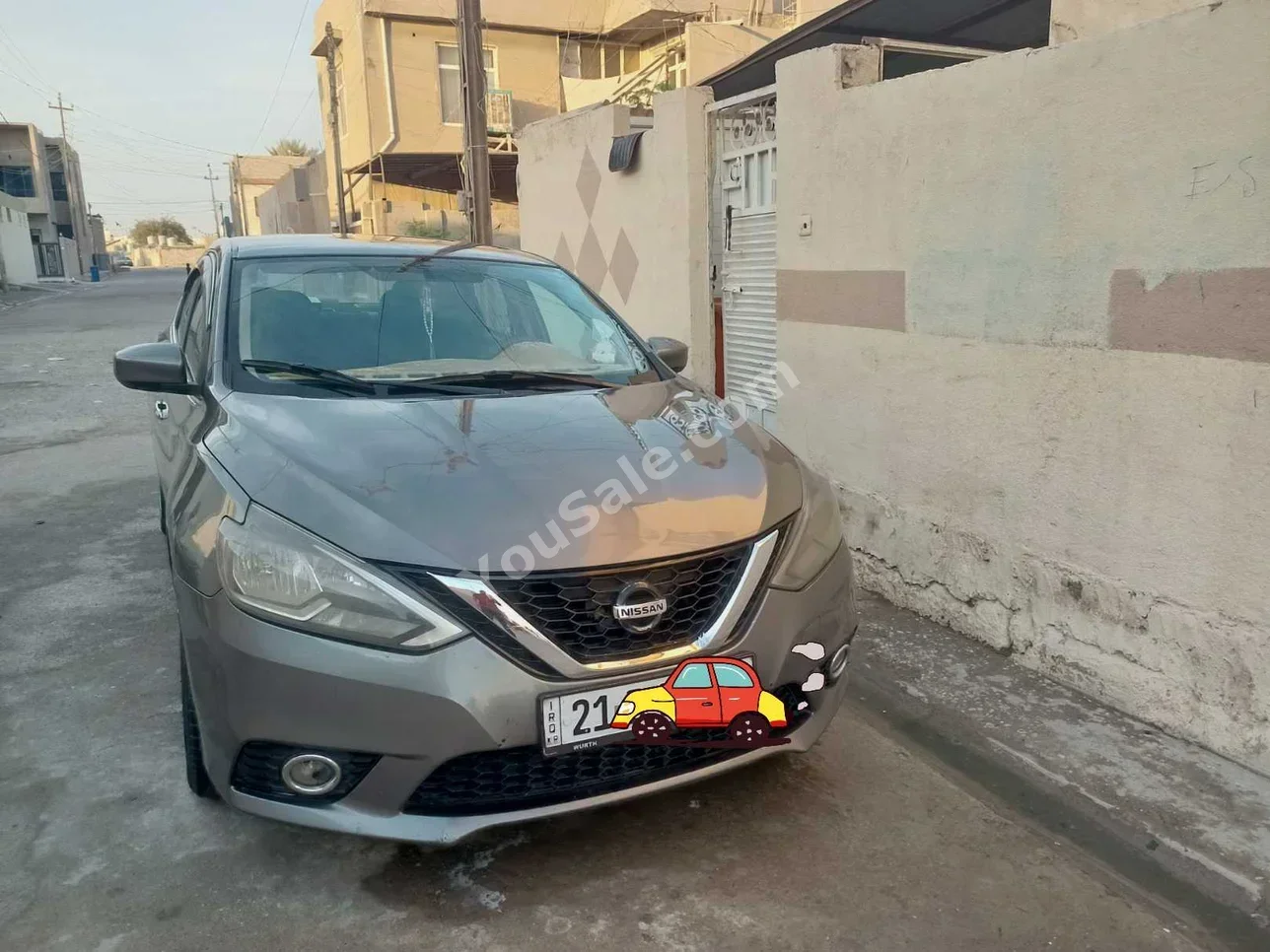 Nissan Sentra 2017 Automatic 130,000 km 4 Cylinder FWD Sedan Dark Gray Gasoline With Warranty