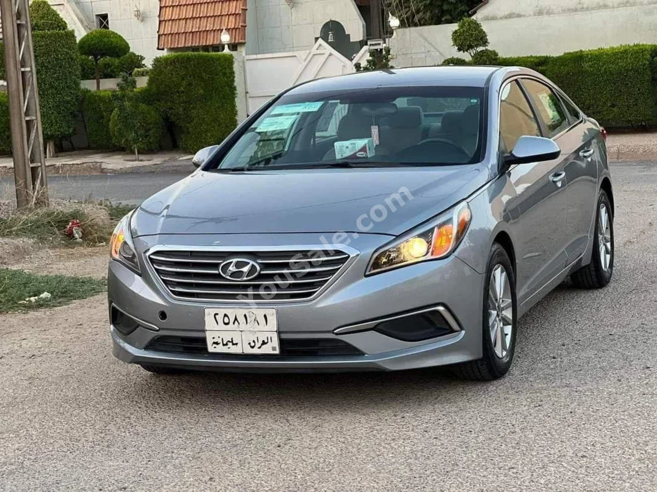 Hyundai Sonata 2016 Automatic 90,000 km 4 Cylinder FWD Sedan Silver Gasoline