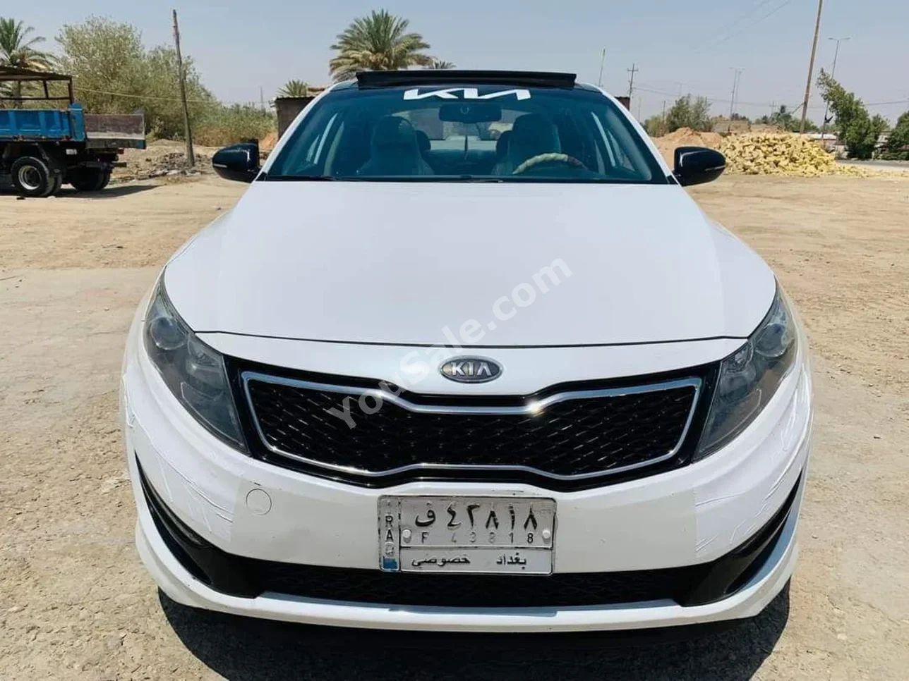 Kia Optima 2012 Automatic 150,000 km 4 Cylinder FWD Sedan White Gasoline