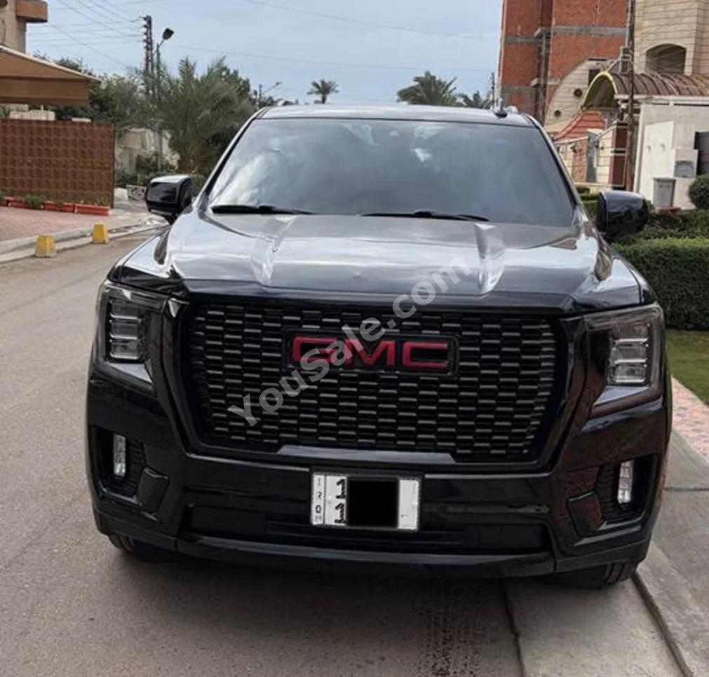 جي ام سي  يوكون  2023  اتوماتيك  30,000 كم  8 سلندر  دفع رباعي  اس يو في  أسود  بنزين