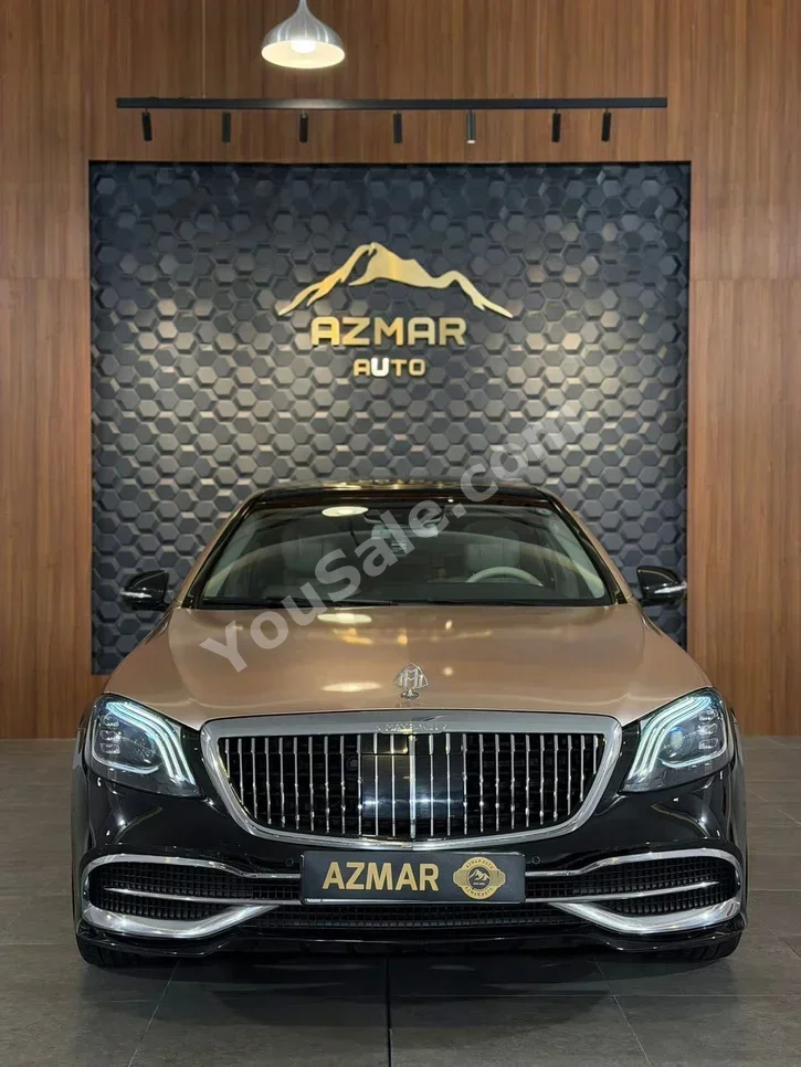 مرسيدس - بنز مايباخ S600 2016 اتوماتيك 35,000 كم 8 سلندر دفع خلفي سيدان بيج بنزين