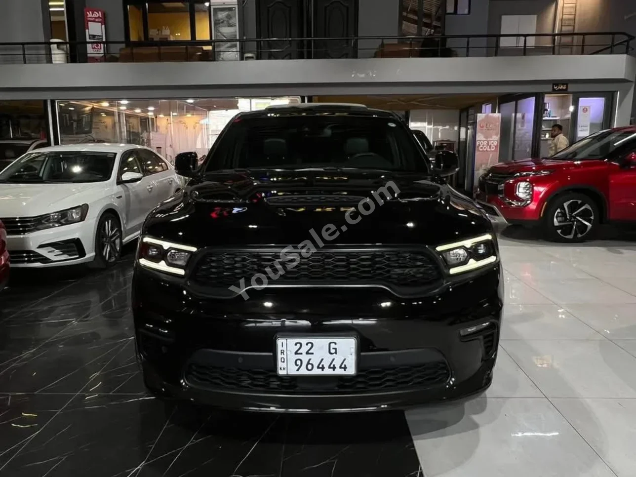 دودج دورانغو 2022 اتوماتيك 31,000 كم 6 سلندر دفع أمامي اس يو في أسود بنزين