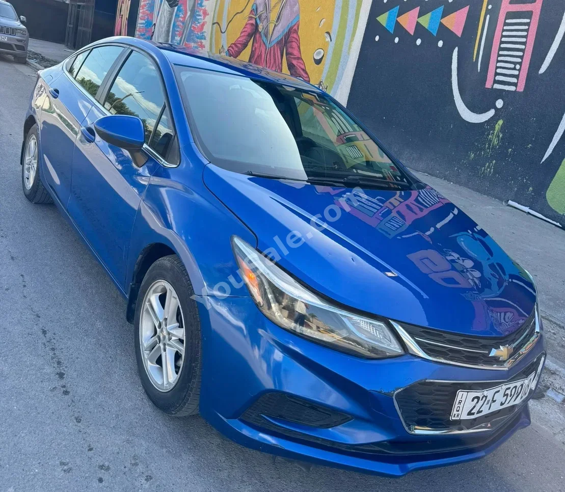 Chevrolet Cruze 2017 Automatic 115,000 km 4 Cylinder FWD Sedan Blue Gasoline