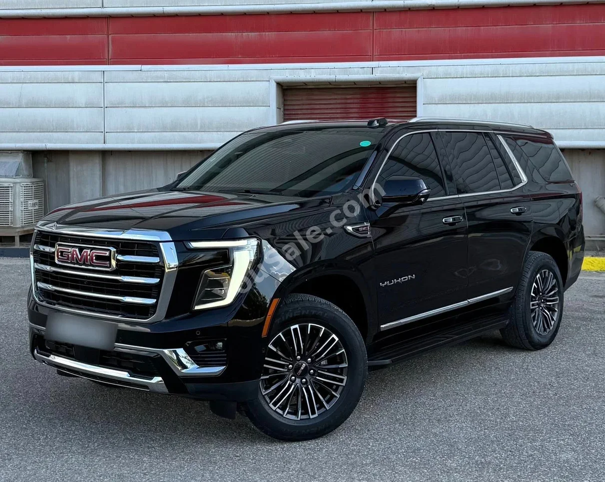 GMC  Yukon  2025  Automatic  13,000 km  8 Cylinder  4WD  SUV  Black  Gasoline