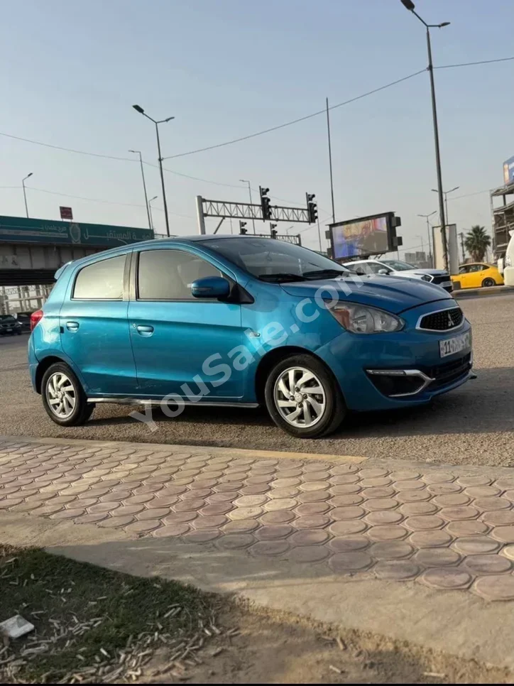 متسوبيشي  ميراج  2019  اتوماتيك  50,000 كم  4 سلندر  دفع أمامي  هاتشباك  ازرق  بنزين